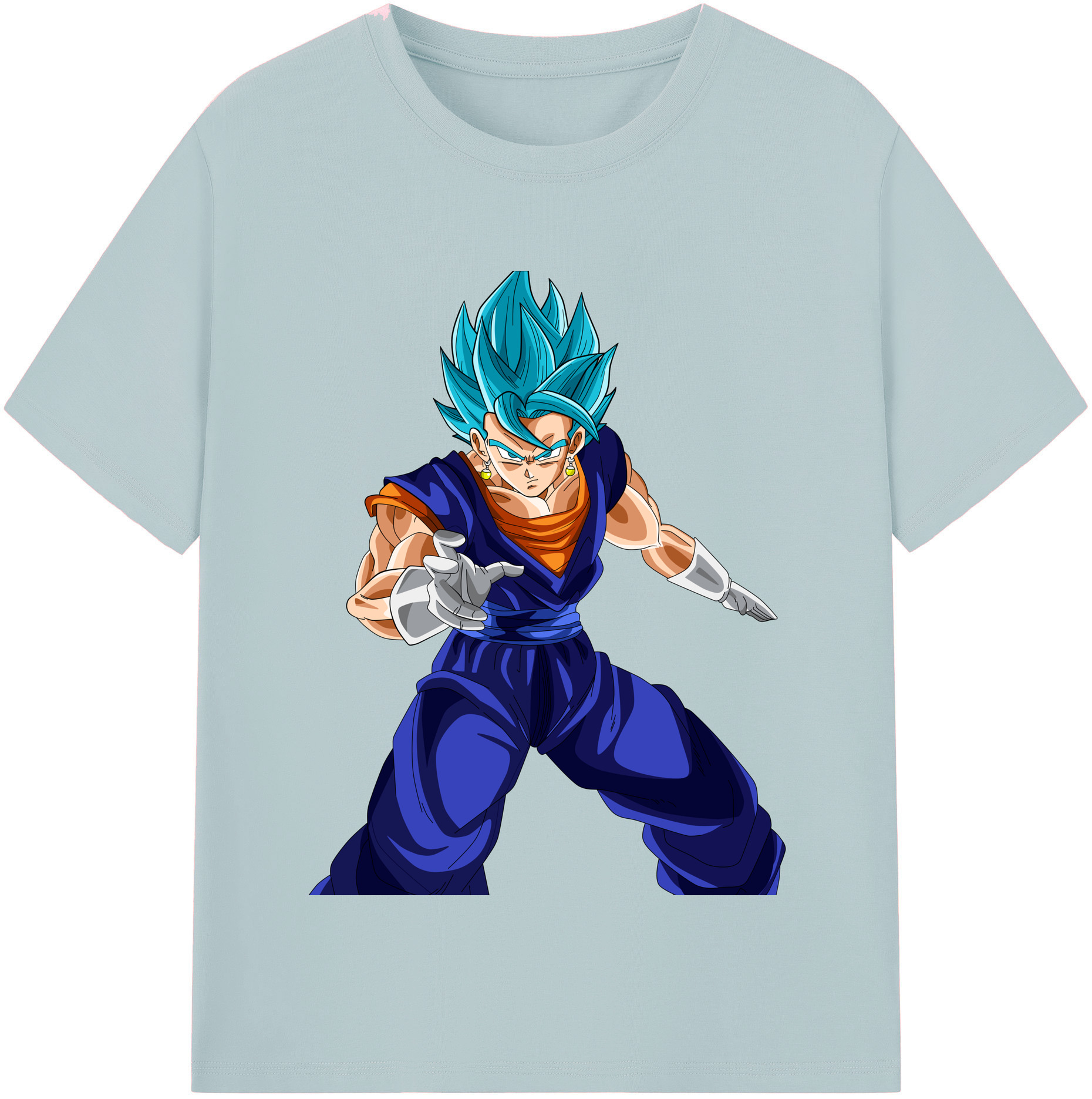 （画像用） ドラゴンボール ベジット DRAGON BALL Vegetto 綿100％半袖Tシャツ（フロントプリント）